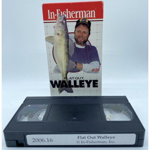 10 Fishing VHS In-Fisherman Walleye Largemouth Bass Pike Crappie Videos - Picture 13 of 15